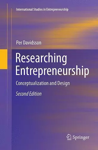 Researching Entrepreneurship cover