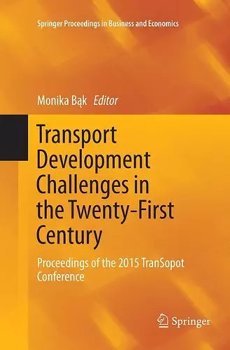 Transport Development Challenges in the Twenty-First Century cover