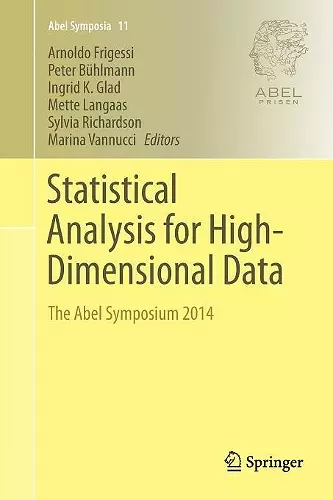 Statistical Analysis for High-Dimensional Data cover