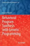 Behavioral Program Synthesis with Genetic Programming cover