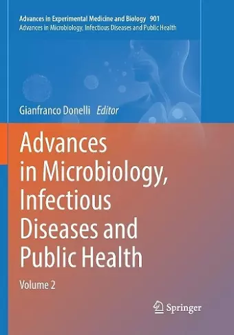 Advances in Microbiology, Infectious Diseases and Public Health cover