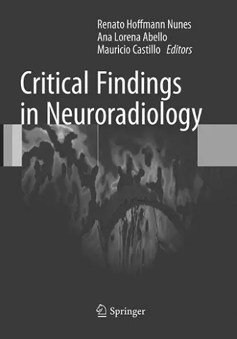 Critical Findings in Neuroradiology cover