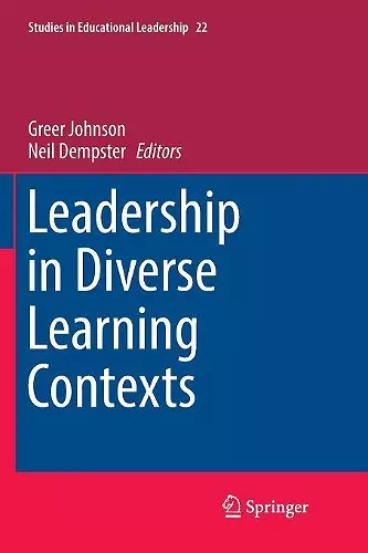 Leadership in Diverse Learning Contexts cover