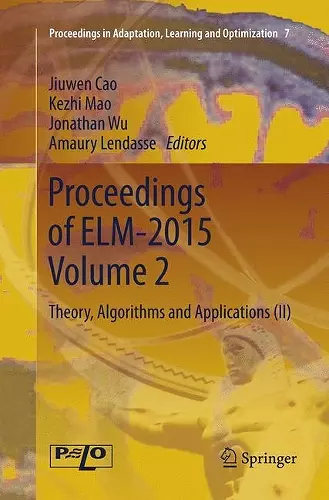 Proceedings of ELM-2015 Volume 2 cover