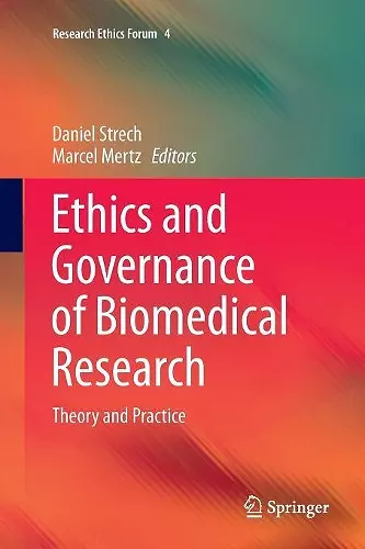 Ethics and Governance of Biomedical Research cover