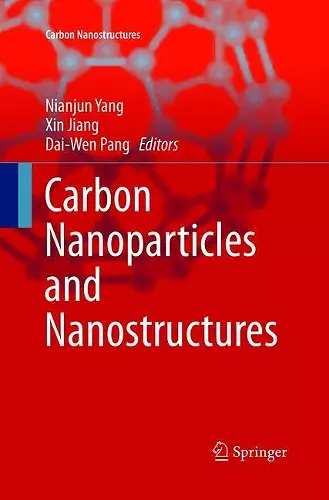 Carbon Nanoparticles and Nanostructures cover