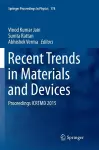 Recent Trends in Materials and Devices cover