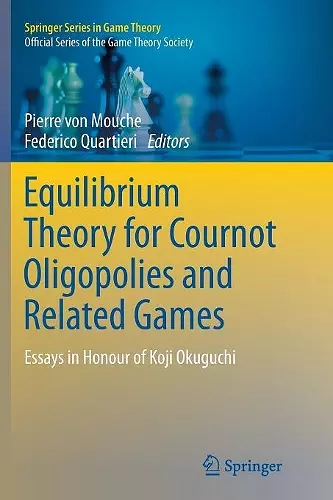 Equilibrium Theory for Cournot Oligopolies and Related Games cover