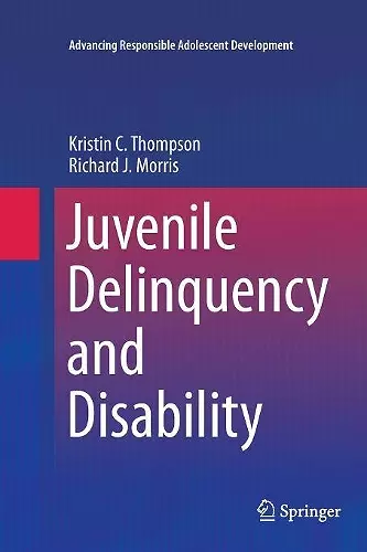 Juvenile Delinquency and Disability cover