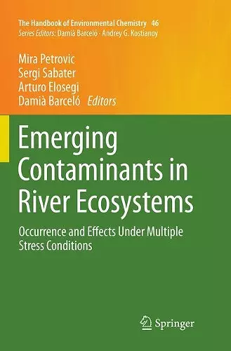 Emerging Contaminants in River Ecosystems cover