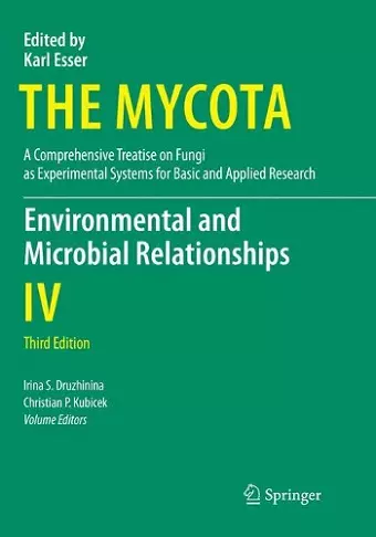 Environmental and Microbial Relationships cover