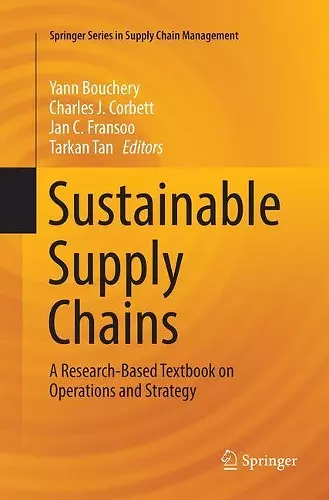 Sustainable Supply Chains cover