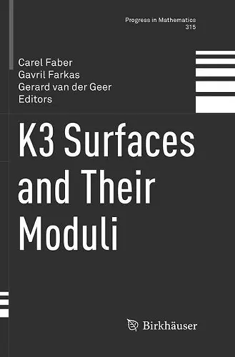 K3 Surfaces and Their Moduli cover