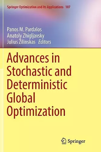 Advances in Stochastic and Deterministic Global Optimization cover