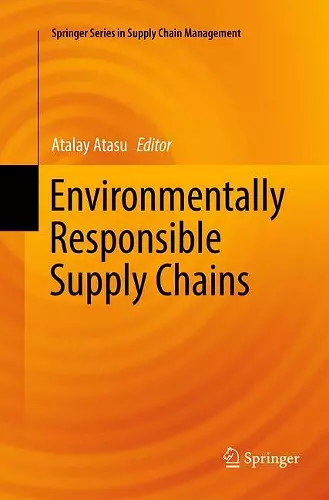 Environmentally Responsible Supply Chains cover