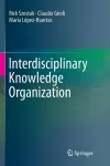 Interdisciplinary Knowledge Organization cover