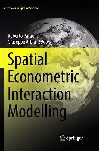 Spatial Econometric Interaction Modelling cover