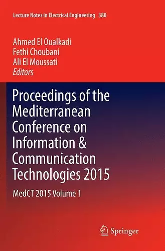 Proceedings of the Mediterranean Conference on Information & Communication Technologies 2015 cover