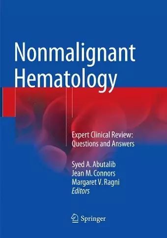 Nonmalignant Hematology cover