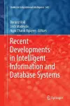 Recent Developments in Intelligent Information and Database Systems cover