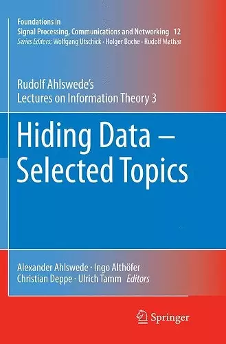 Hiding Data - Selected Topics cover