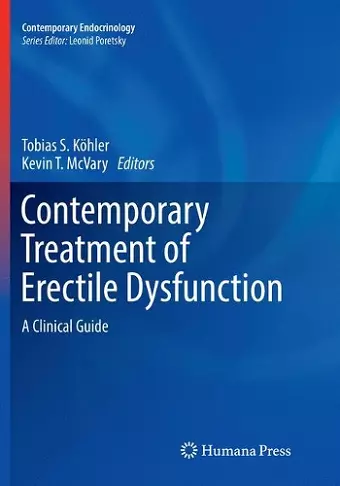 Contemporary Treatment of Erectile Dysfunction cover