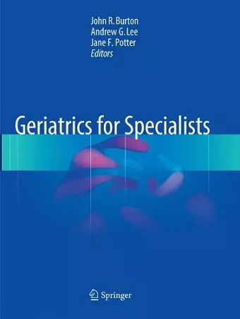 Geriatrics for Specialists cover