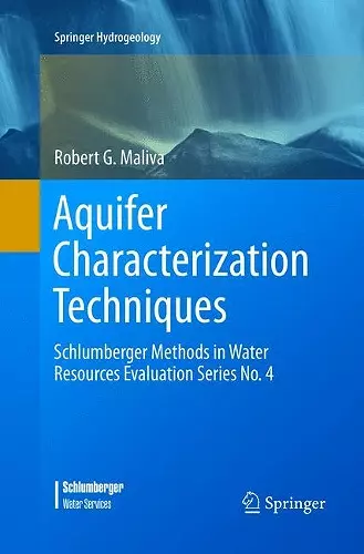 Aquifer Characterization Techniques cover