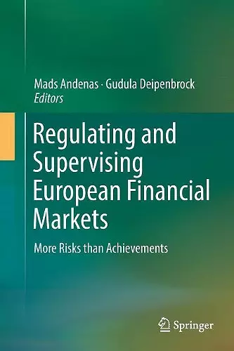 Regulating and Supervising European Financial Markets cover