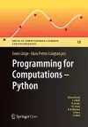 Programming for Computations - Python cover