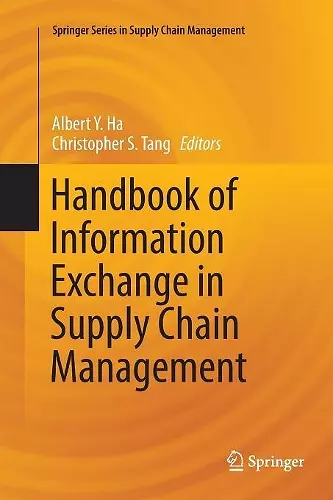 Handbook of Information Exchange in Supply Chain Management cover