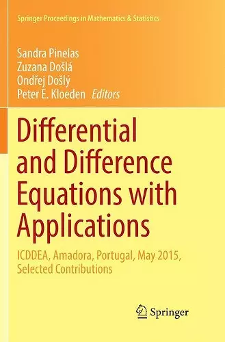 Differential and Difference Equations with Applications cover