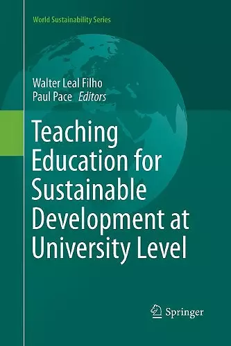 Teaching Education for Sustainable Development at University Level cover