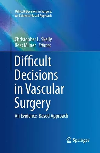 Difficult Decisions in Vascular Surgery cover