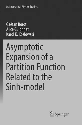 Asymptotic Expansion of a Partition Function Related to the Sinh-model cover