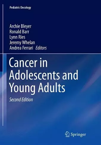 Cancer in Adolescents and Young Adults cover