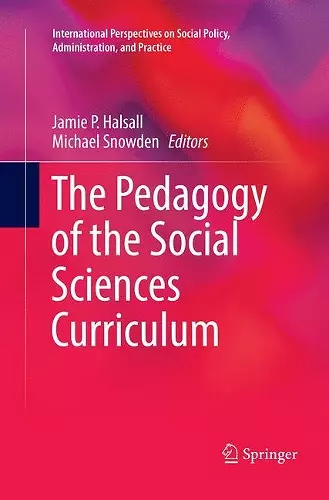 The Pedagogy of the Social Sciences Curriculum cover