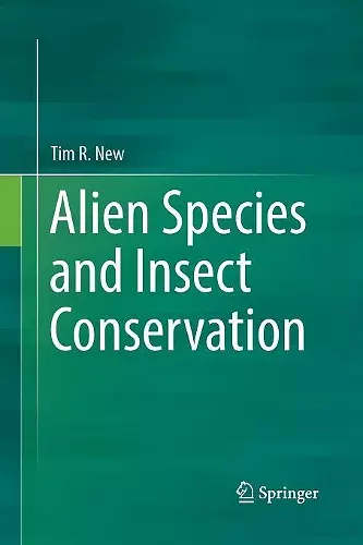 Alien Species and Insect Conservation cover