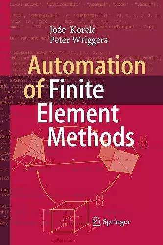 Automation of Finite Element Methods cover