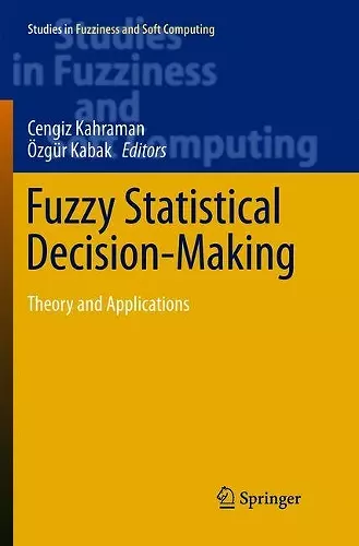 Fuzzy Statistical Decision-Making cover