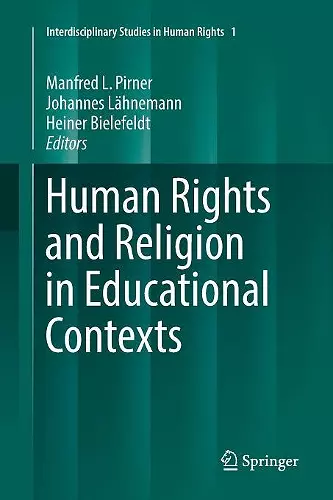 Human Rights and Religion in Educational Contexts cover