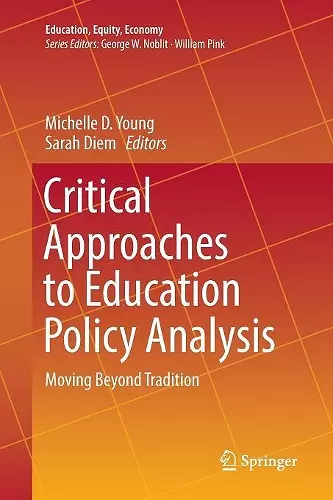Critical Approaches to Education Policy Analysis cover