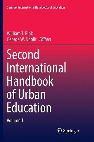 Second International Handbook of Urban Education cover