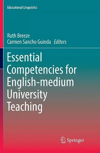 Essential Competencies for English-medium University Teaching cover