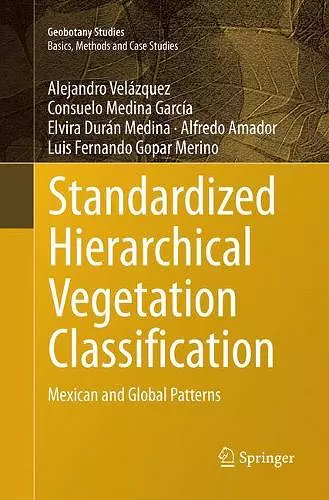 Standardized Hierarchical Vegetation Classification cover