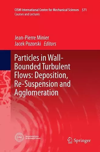 Particles in Wall-Bounded Turbulent Flows: Deposition, Re-Suspension and Agglomeration cover
