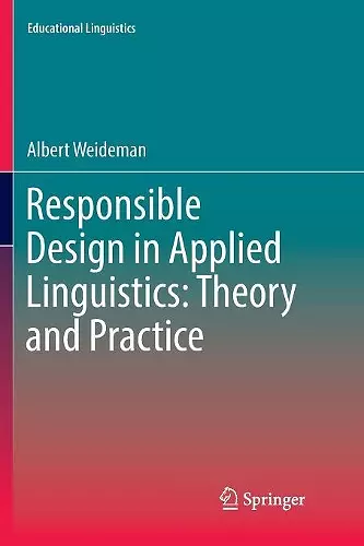 Responsible Design in Applied Linguistics: Theory and Practice cover