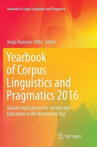 Yearbook of Corpus Linguistics and Pragmatics 2016 cover