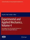 Experimental and Applied Mechanics, Volume 4 cover