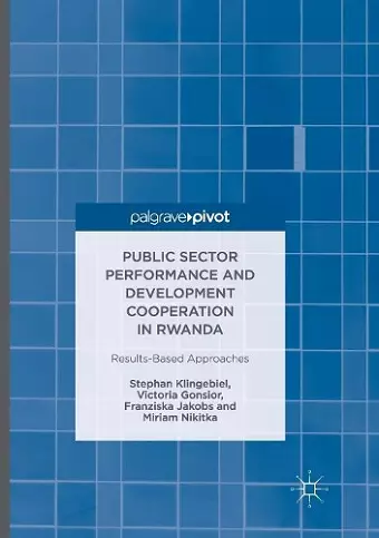Public Sector Performance and Development Cooperation in Rwanda cover